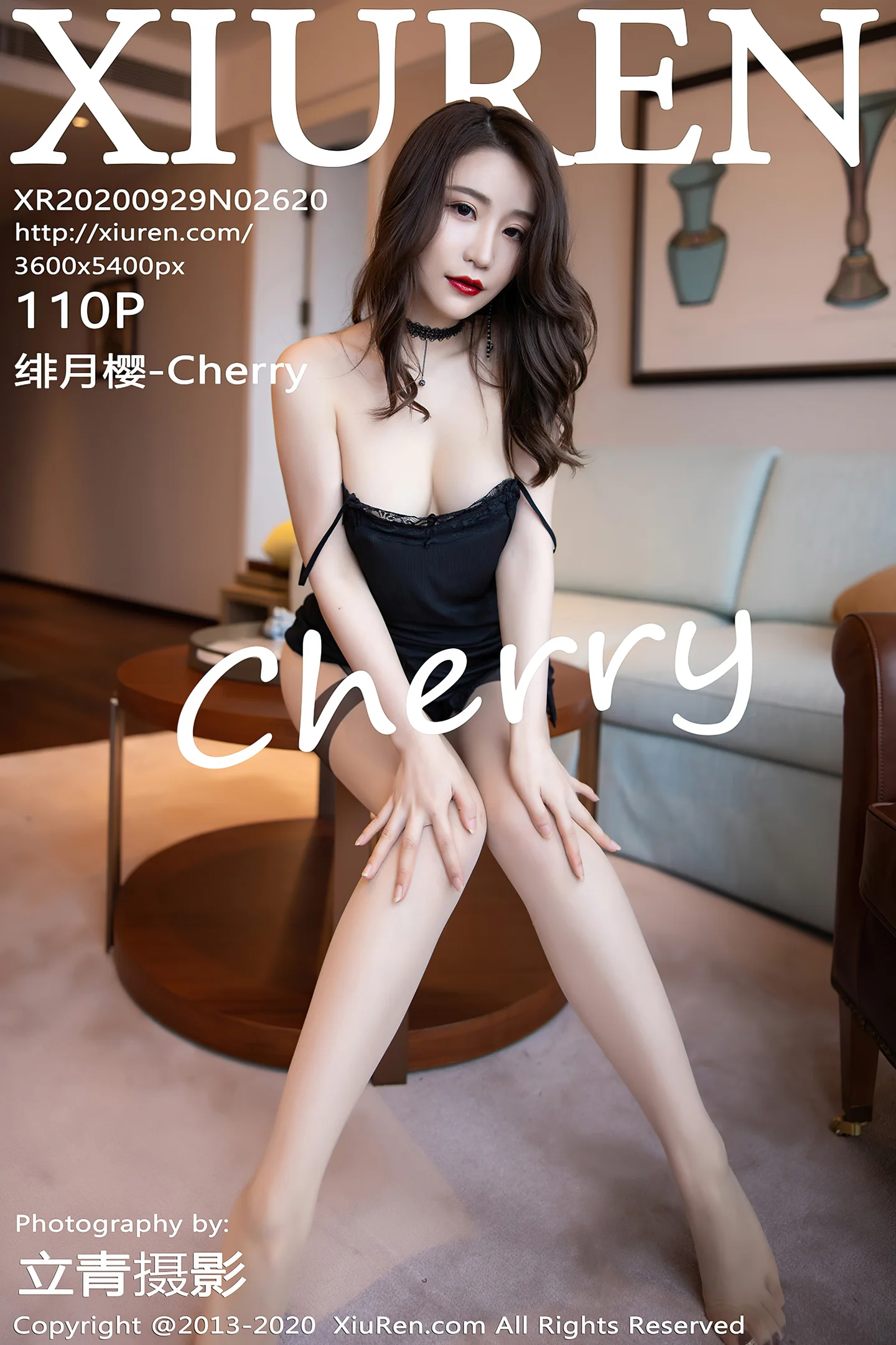 [XiuRen秀人网]No.2620_女神绯月樱-Chery黑色蕾丝吊裙配蕾丝吊袜秀美腿完美诱惑写真110P-秀人网 - XiuRen.Xyz